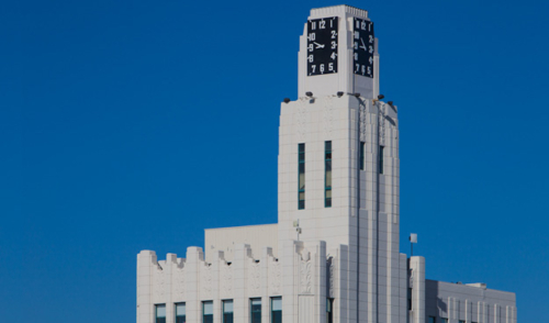 225 Santa Monica Blvd, 1929 Bay Cities Guaranty (Clocktower) Building, art deco, dtwt, downtown walking tour