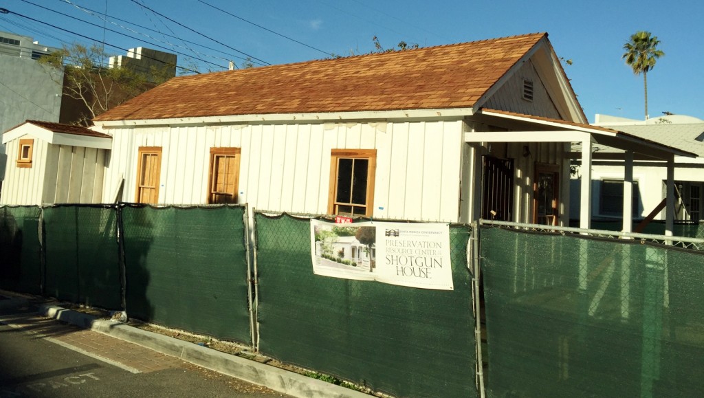 Ocean Park, Shotgun House, 2014, roof