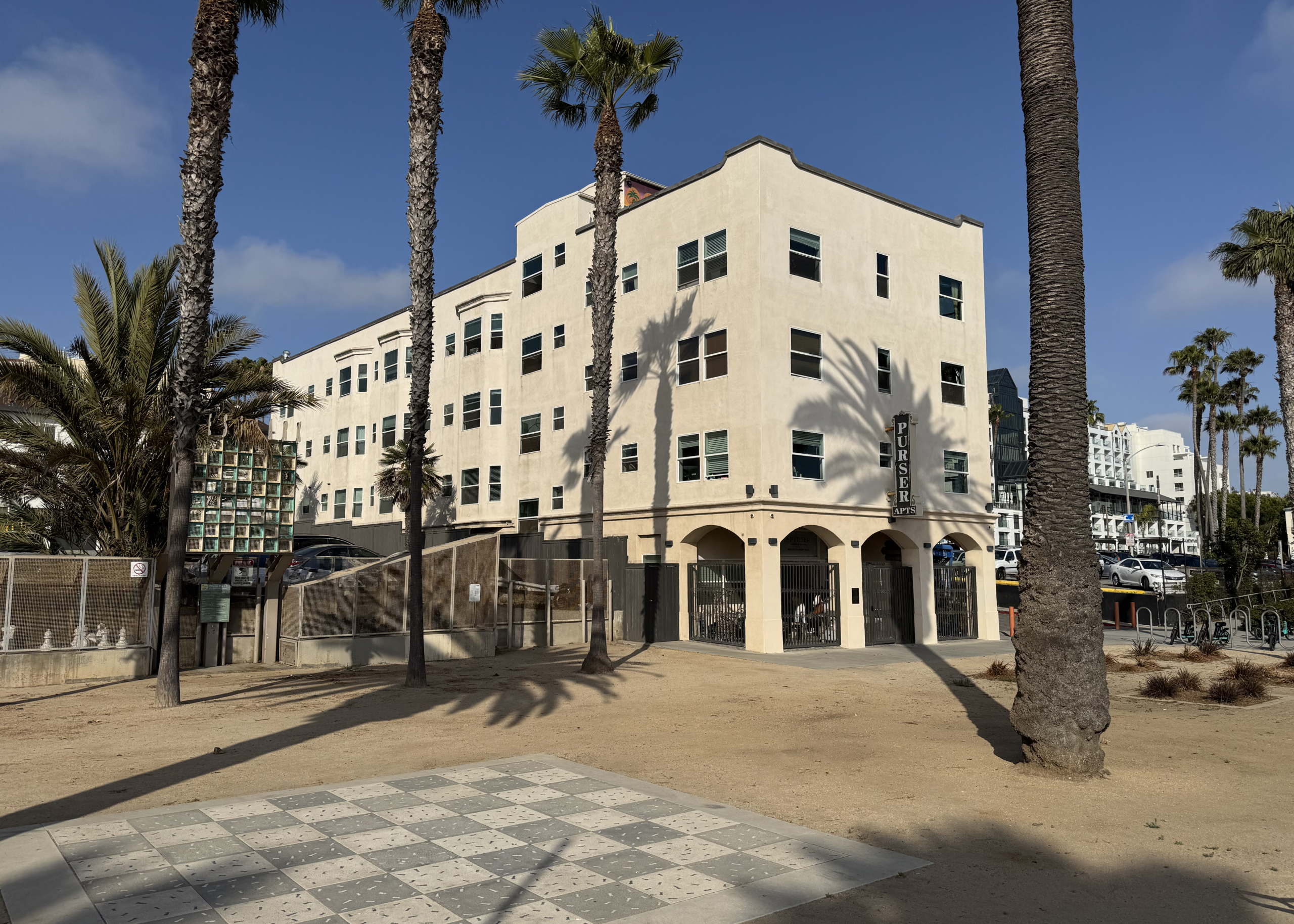 Purser Apartments.