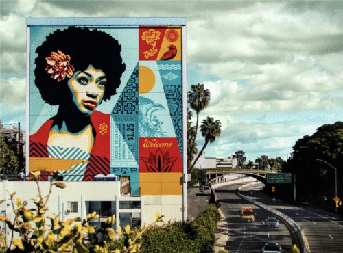 Pierside Mural