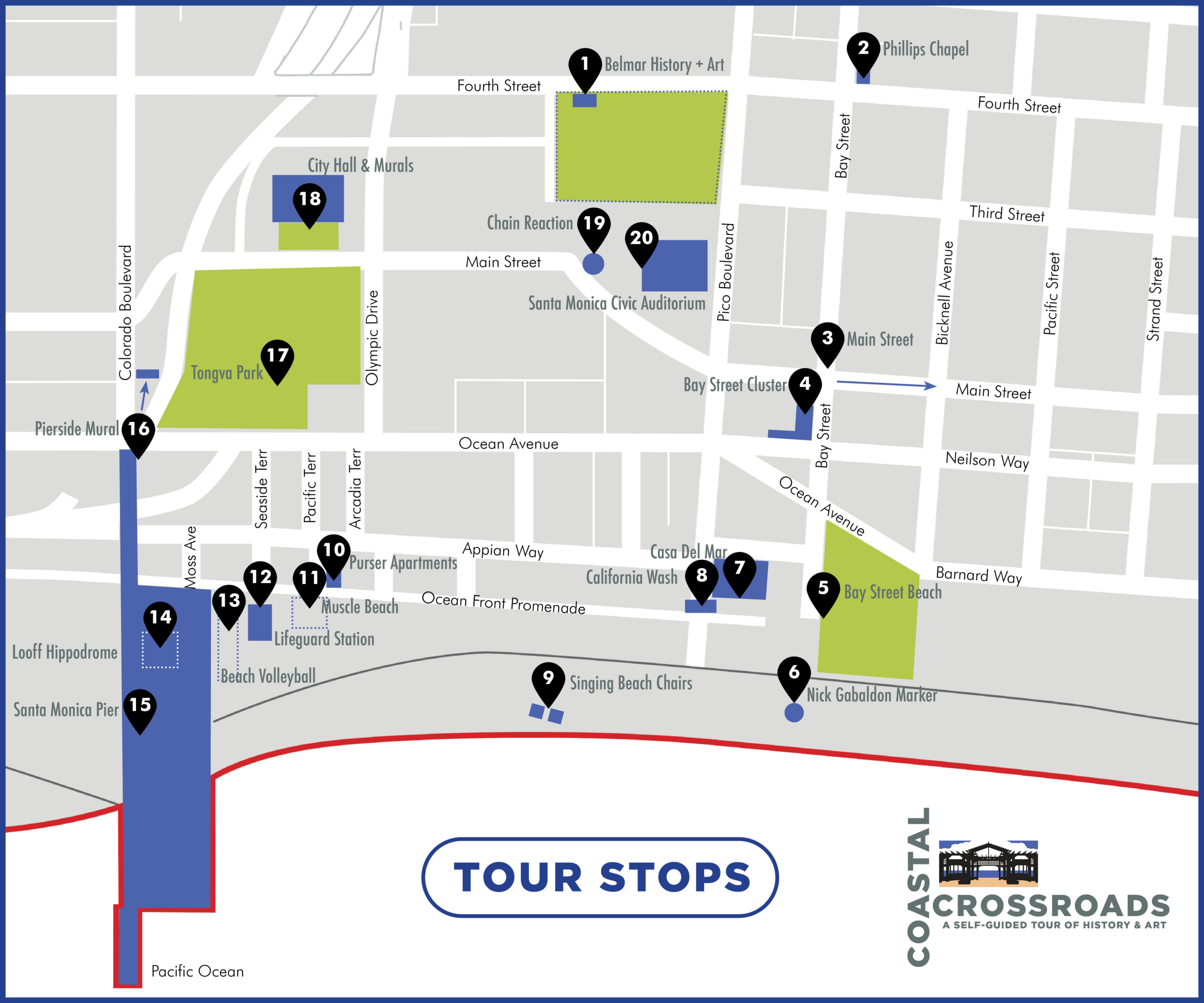 Coastal Crossroads Map