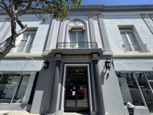 Santa Monica Masonic Hall, 926 Santa Monica Boulevard.